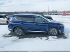 2023 Hyundai Santa Fe Hybrid Sel Premium Синий vin: 5NMS3DA1XPH004825
