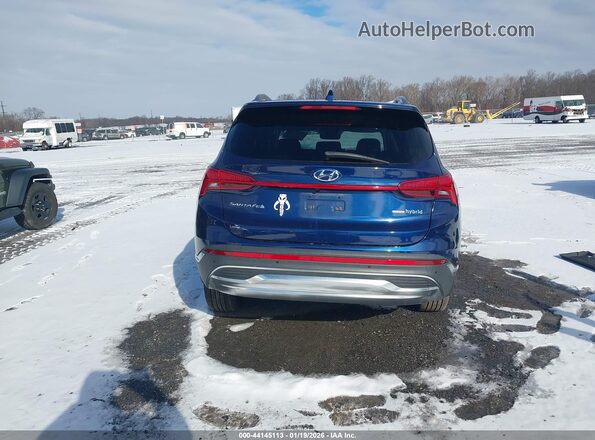 5NMS3DA1XPH004825 2023 HYUNDAI SANTA FE HYBRID Синий 