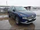 2021 Hyundai Santa Fe Sel Черный vin: 5NMS3DAJ3MH345480