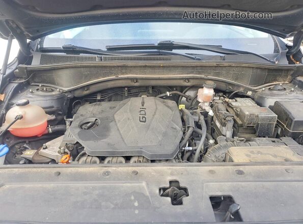 5NMS3DAJ5PH530506 2023 HYUNDAI SANTA Gray Vista interior trasera