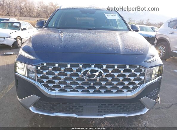 5NMS3DAJ9MH339960 2021 HYUNDAI SANTA FE Синий Вид задней части салона
