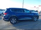 2021 Hyundai Santa Fe Sel Синий vin: 5NMS3DAJ9MH339960