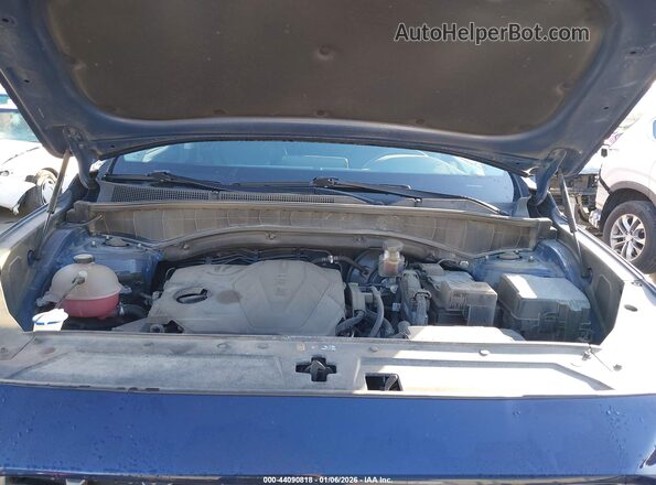 5NMS3DAJ9MH339960 2021 HYUNDAI SANTA FE Синий Вид сзади
