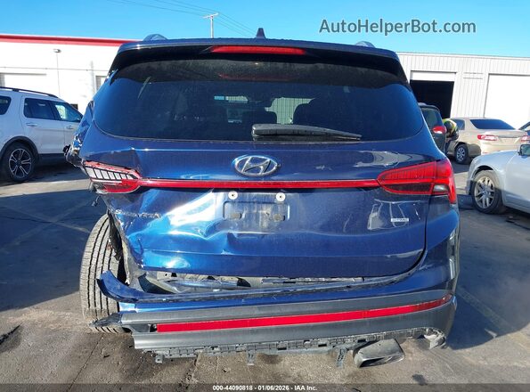 5NMS3DAJ9MH339960 2021 HYUNDAI SANTA FE Синий 