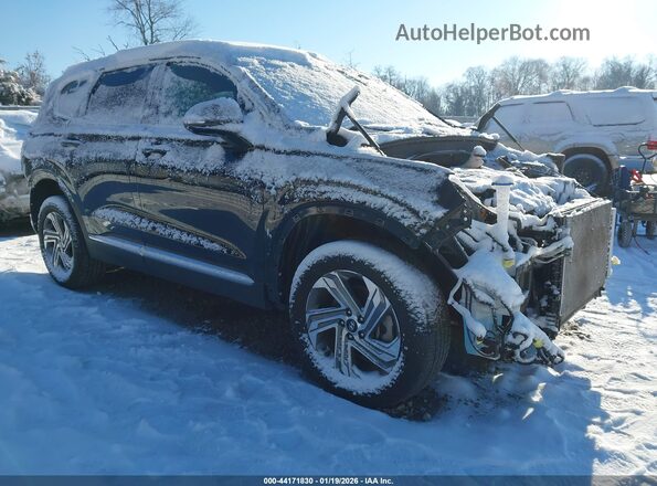5NMS3DAJ9PH527477 2023 HYUNDAI SANTA FE Black Передня права чверть