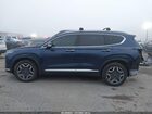 2022 Hyundai Santa Fe Limited Синий vin: 5NMS44AL3NH463352