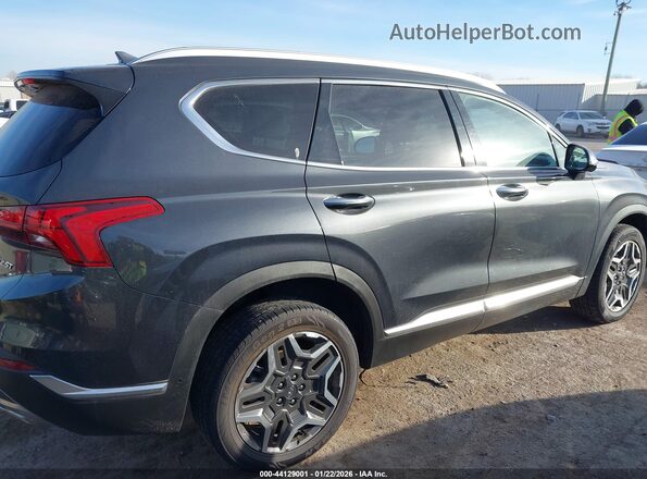 5NMS4DAL9PH571848 2023 HYUNDAI SANTA FE Gray Rear interior view