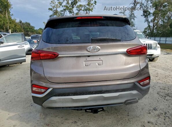 5NMS53AA7KH115068 2019 HYUNDAI SANTA Серый Вид сзади