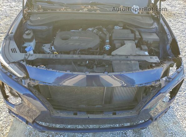 5NMS53AA7LH273279 2020 HYUNDAI SANTA Синий Вид подкапотного пространства