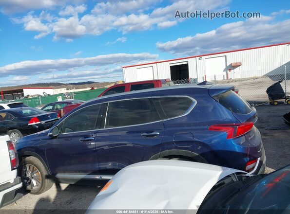 5NMS53AD1KH108109 2019 HYUNDAI SANTA FE Blue Панорамний вид салону 360°