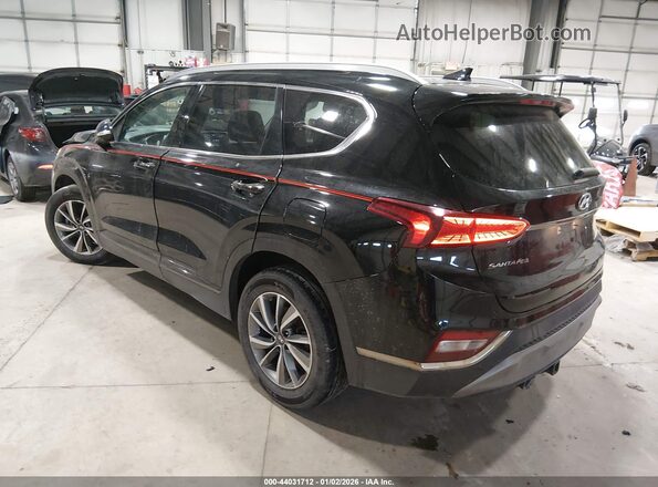 5NMS53AD6LH287720 2020 HYUNDAI SANTA FE Черный Задняя левая четверть