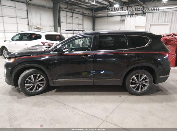 5NMS53AD6LH287720 2020 HYUNDAI SANTA FE Черный Панорамный вид салона 360°