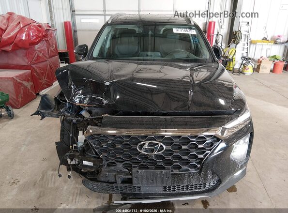 5NMS53AD6LH287720 2020 HYUNDAI SANTA FE Черный Вид щитка приборов