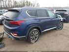 2019 Hyundai Santa Fe Limited Синий vin: 5NMS53AD7KH042519