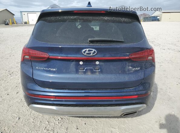 5NMS54AL0PH559410 2023 HYUNDAI SANTA FE CALLIGRAPHY Blue უკანა ხედი