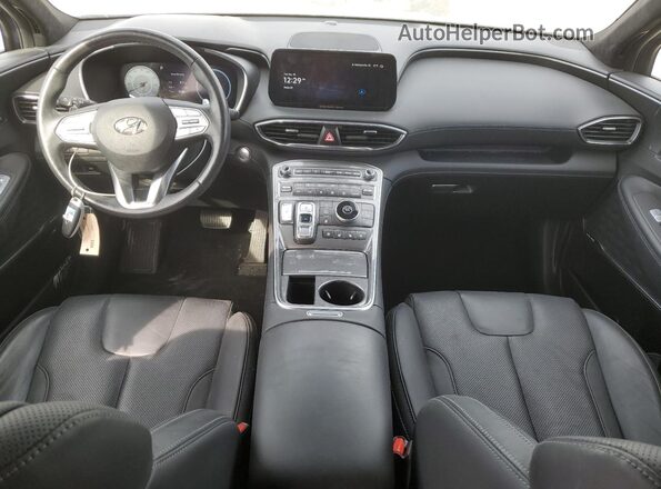 5NMS54AL0PH559410 2023 HYUNDAI SANTA FE CALLIGRAPHY Blue წინა პანელის ხედი