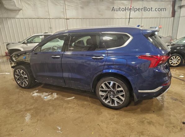 5NMS54AL2PH583675 2023 HYUNDAI SANTA FE CALLIGRAPHY Blue Tył lewy