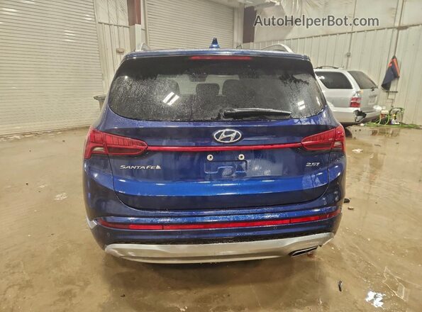 5NMS54AL2PH583675 2023 HYUNDAI SANTA FE CALLIGRAPHY Blue Widok z tyłu