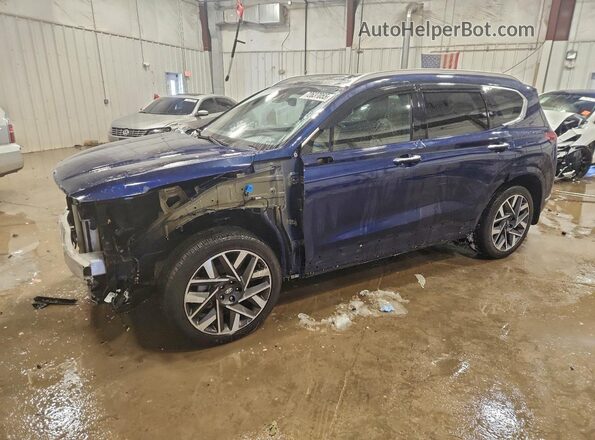 5NMS54AL2PH583675 2023 HYUNDAI SANTA FE CALLIGRAPHY Blue Przód lewy