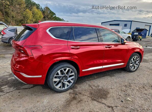 5NMS54AL4PH494674 2023 HYUNDAI SANTA FE CALLIGRAPHY Red Tył prawy