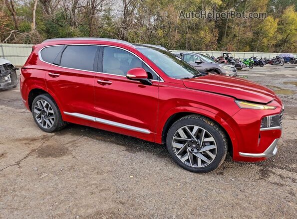 5NMS54AL4PH494674 2023 HYUNDAI SANTA FE CALLIGRAPHY Red Przód prawy