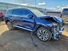 2022 Hyundai Santa Fe Calligraphy Blue vin: 5NMS54ALXNH466861