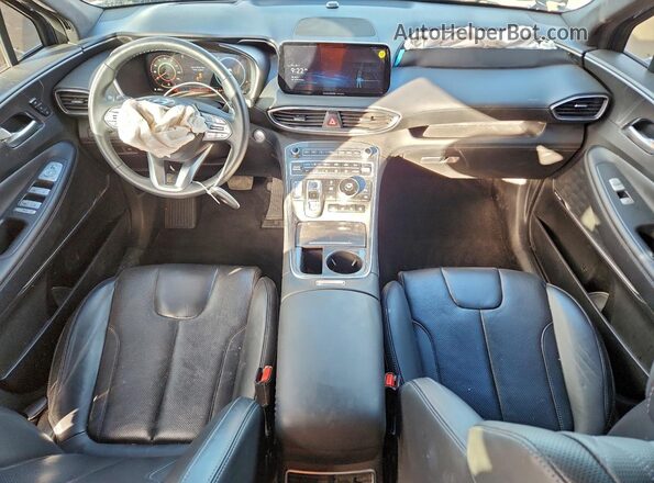 5NMS54ALXNH466861 2022 HYUNDAI SANTA FE CALLIGRAPHY Blue წინა პანელის ხედი