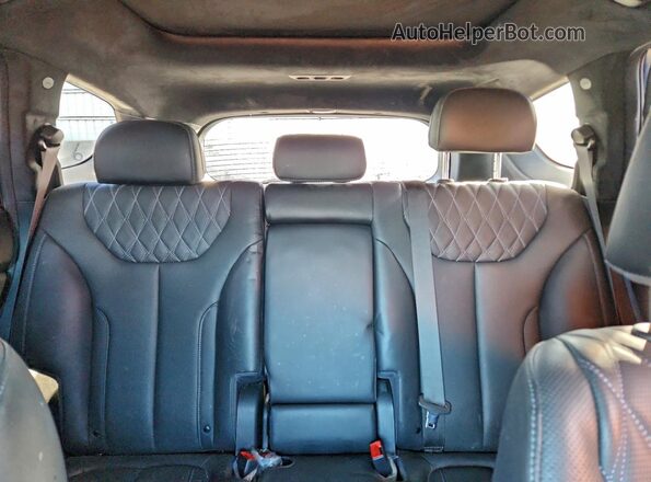 5NMS54ALXNH466861 2022 HYUNDAI SANTA FE CALLIGRAPHY Blue უკანა სავარძლების ხედი
