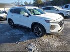 2020 Hyundai Santa Fe Limited 2.0t White vin: 5NMS5CAA2LH261833