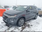 2020 Hyundai Santa Fe Limited Черный vin: 5NMS5CAD8LH284673