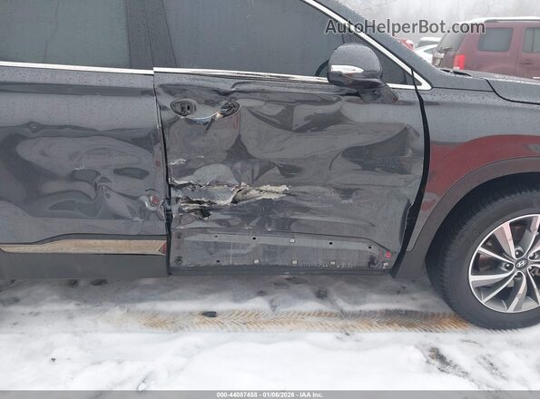 5NMS5CAD8LH284673 2020 HYUNDAI SANTA FE Черный Вид спереди