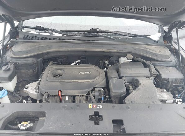 5NMS5CAD8LH284673 2020 HYUNDAI SANTA FE Черный Вид сзади