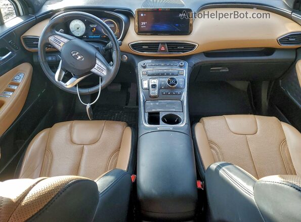 5NMS5DAL0MH358599 2021 HYUNDAI SANTA FE CALLIGRAPHY White Vista del salpicadero