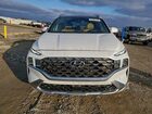 2021 Hyundai Santa Fe Calligraphy White vin: 5NMS5DAL0MH358599