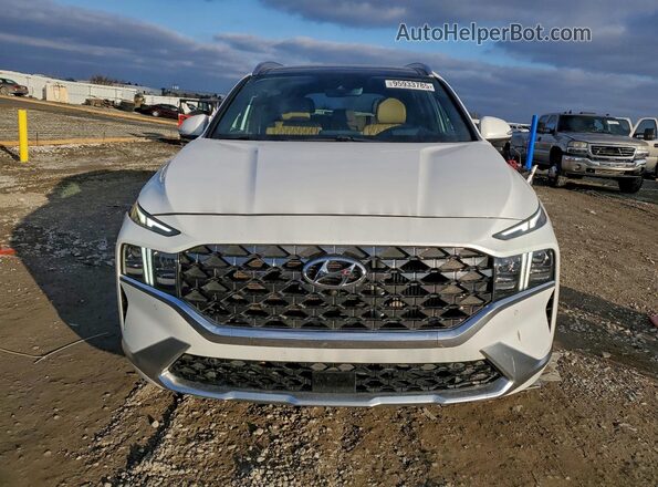 5NMS5DAL0MH358599 2021 HYUNDAI SANTA FE CALLIGRAPHY White Vista frontal