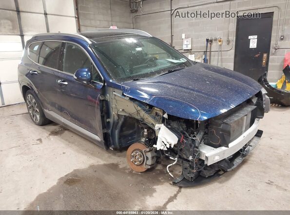 5NMS5DAL1NH402675 2022 HYUNDAI SANTA FE CALLIGRAPHY Blue წინა მარჯვენა