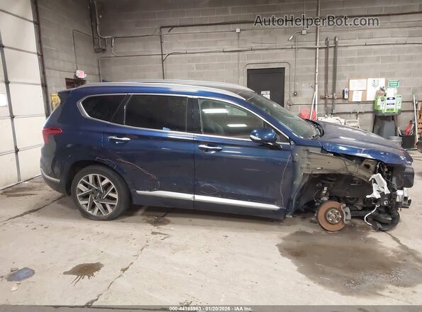 5NMS5DAL1NH402675 2022 HYUNDAI SANTA FE CALLIGRAPHY Blue სალონის 360-გრადუსიანი ხედი