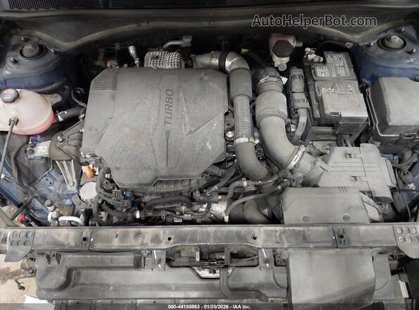 5NMS5DAL1NH402675 2022 HYUNDAI SANTA FE CALLIGRAPHY Blue უკანა ხედი