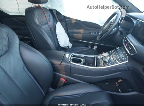 5NMS5DAL3MH360167 2021 HYUNDAI SANTA FE CALLIGRAPHY Gray Вид салону спереду