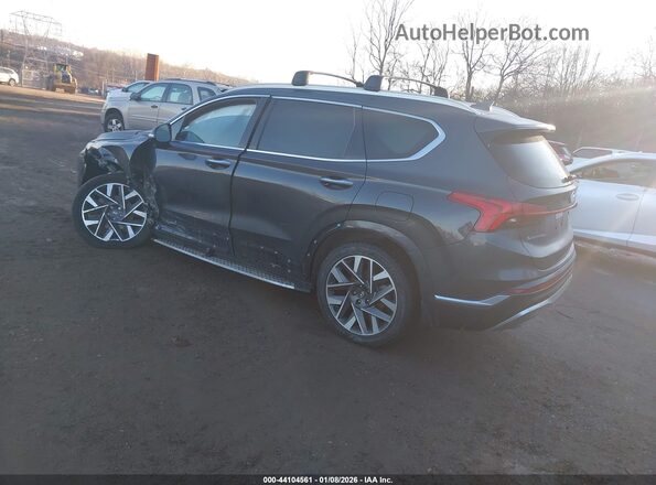 5NMS5DAL3MH360167 2021 HYUNDAI SANTA FE CALLIGRAPHY Gray Задня ліва чверть