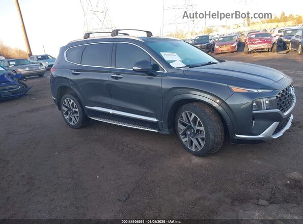 5NMS5DAL3MH360167 2021 HYUNDAI SANTA FE CALLIGRAPHY Gray Передня права чверть