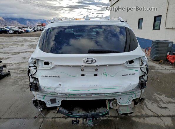 5NMS5DAL3NH386401 2022 HYUNDAI SANTA FE CALLIGRAPHY White უკანა ხედი