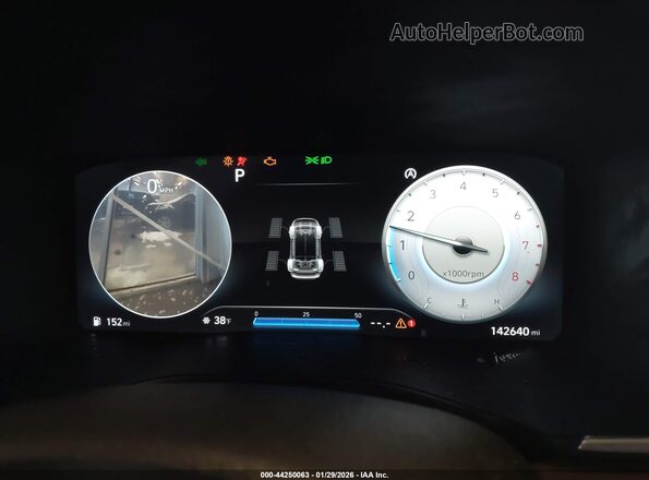 5NMS5DAL4MH311947 2021 HYUNDAI SANTA FE CALLIGRAPHY White Vista de los asientos traseros