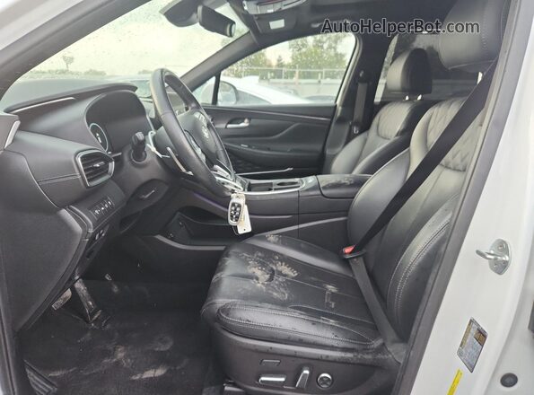 5NMS5DAL4NH450252 2022 HYUNDAI SANTA FE CALLIGRAPHY White წინა სალონის ხედი
