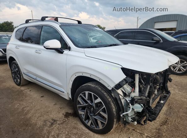 5NMS5DAL4NH450252 2022 HYUNDAI SANTA FE CALLIGRAPHY White წინა მარჯვენა