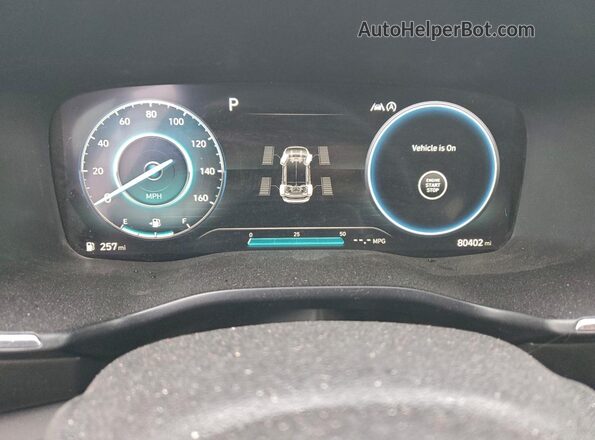 5NMS5DAL6MH346151 2021 HYUNDAI SANTA FE CALLIGRAPHY White Vista del cuadro de instrumentos