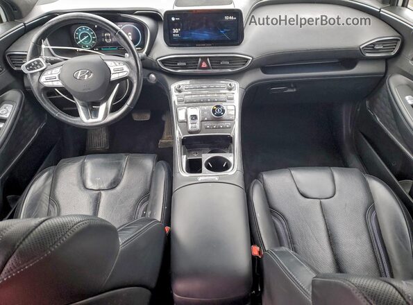 5NMS5DAL6MH346151 2021 HYUNDAI SANTA FE CALLIGRAPHY White Vista del salpicadero