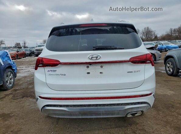 5NMS5DAL6MH346151 2021 HYUNDAI SANTA FE CALLIGRAPHY White Vista trasera
