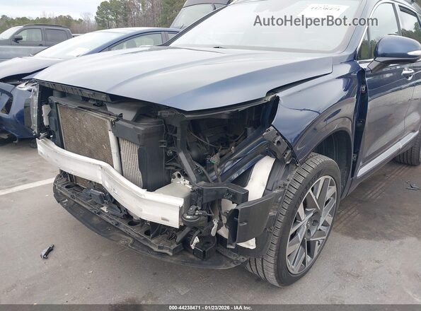 5NMS5DAL6MH363435 2021 HYUNDAI SANTA FE CALLIGRAPHY Синий Вид спереди