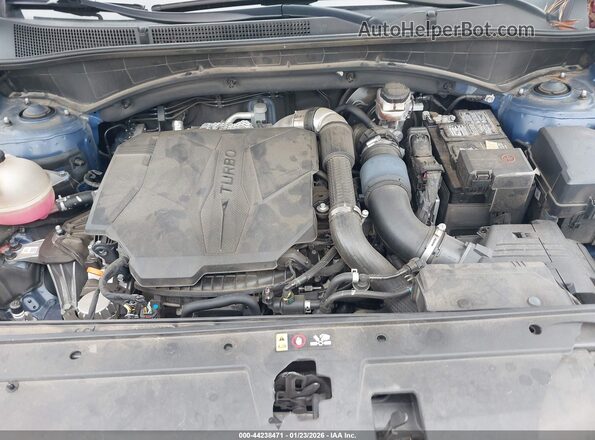 5NMS5DAL6MH363435 2021 HYUNDAI SANTA FE CALLIGRAPHY Синий Вид сзади